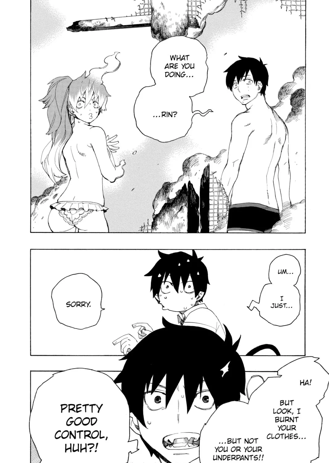 Read Blue Exorcist chapter 15 image 74 on Lezhin