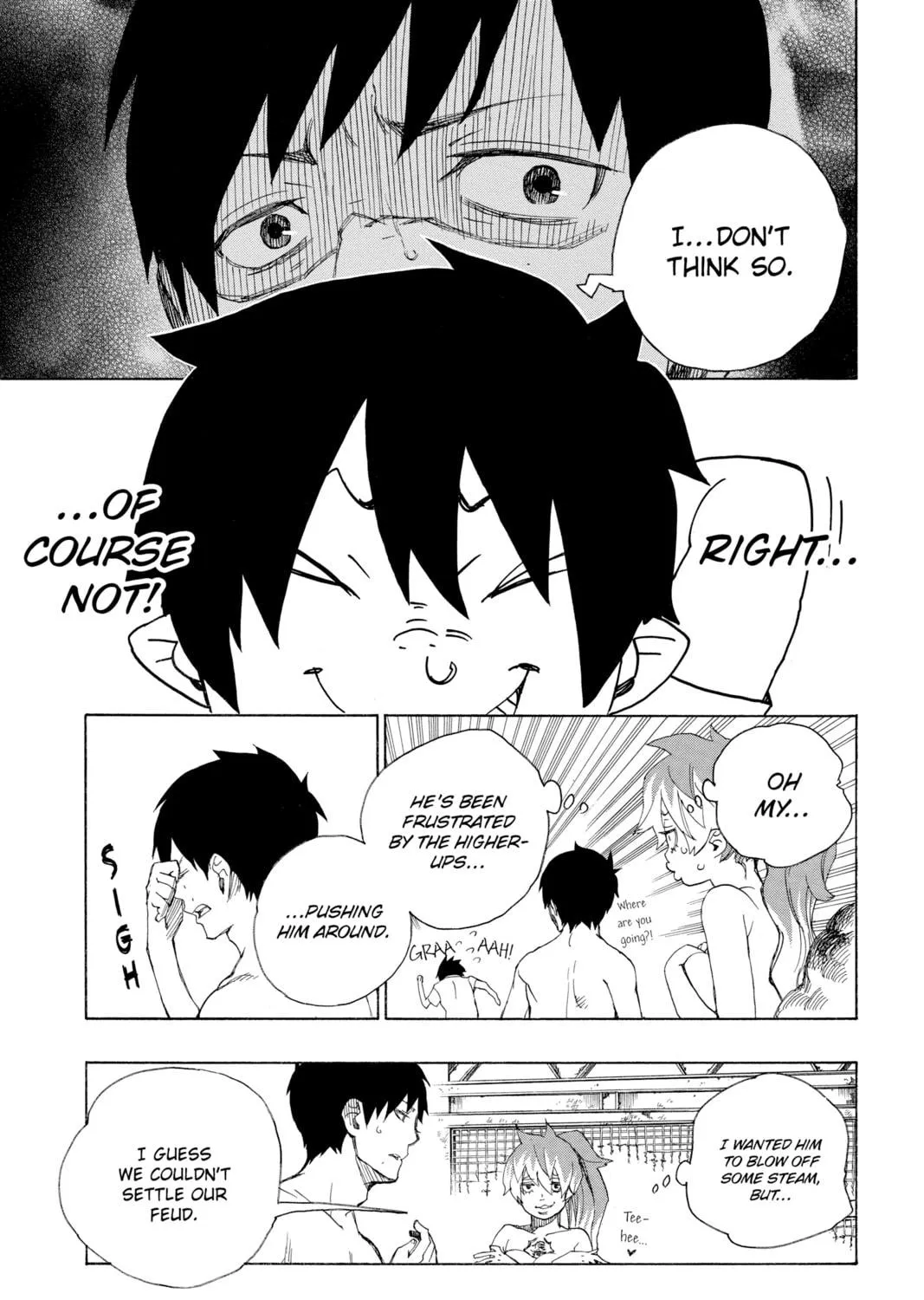 Read Blue Exorcist chapter 15 image 76 on Lezhin