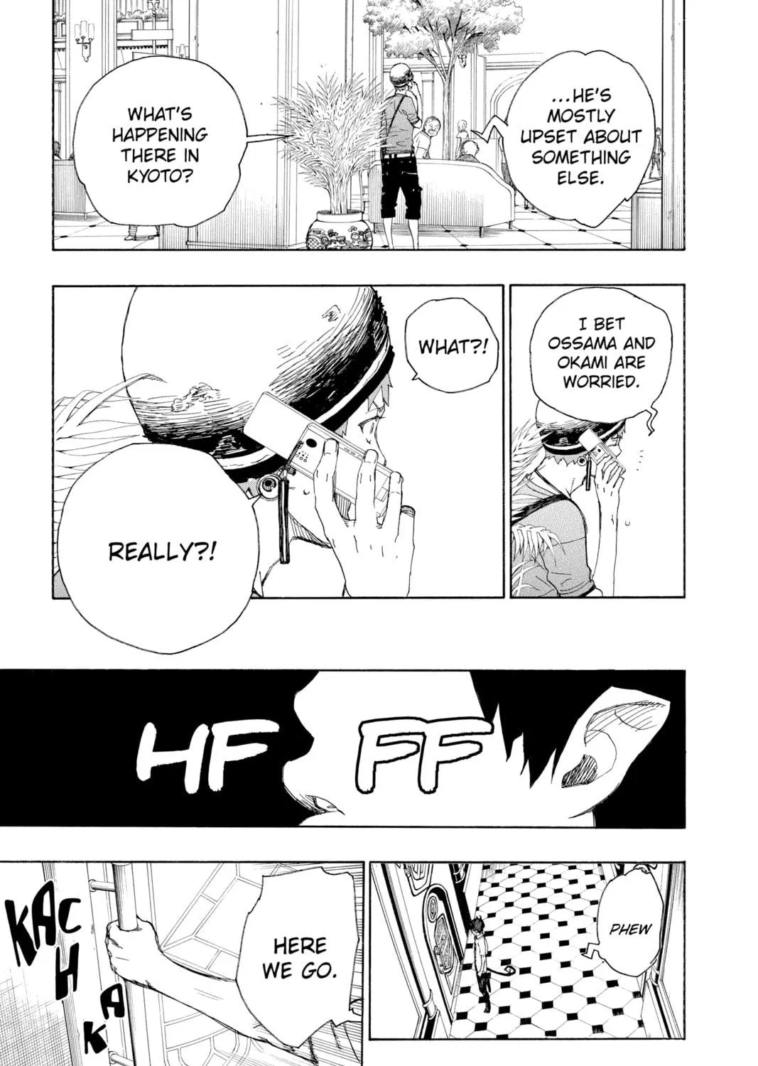 Read Blue Exorcist chapter 15 image 8 on Lezhin