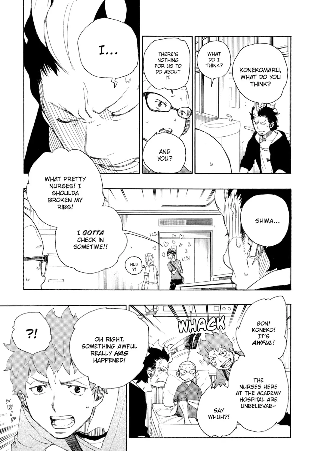 Read Blue Exorcist chapter 15 image 84 on Lezhin