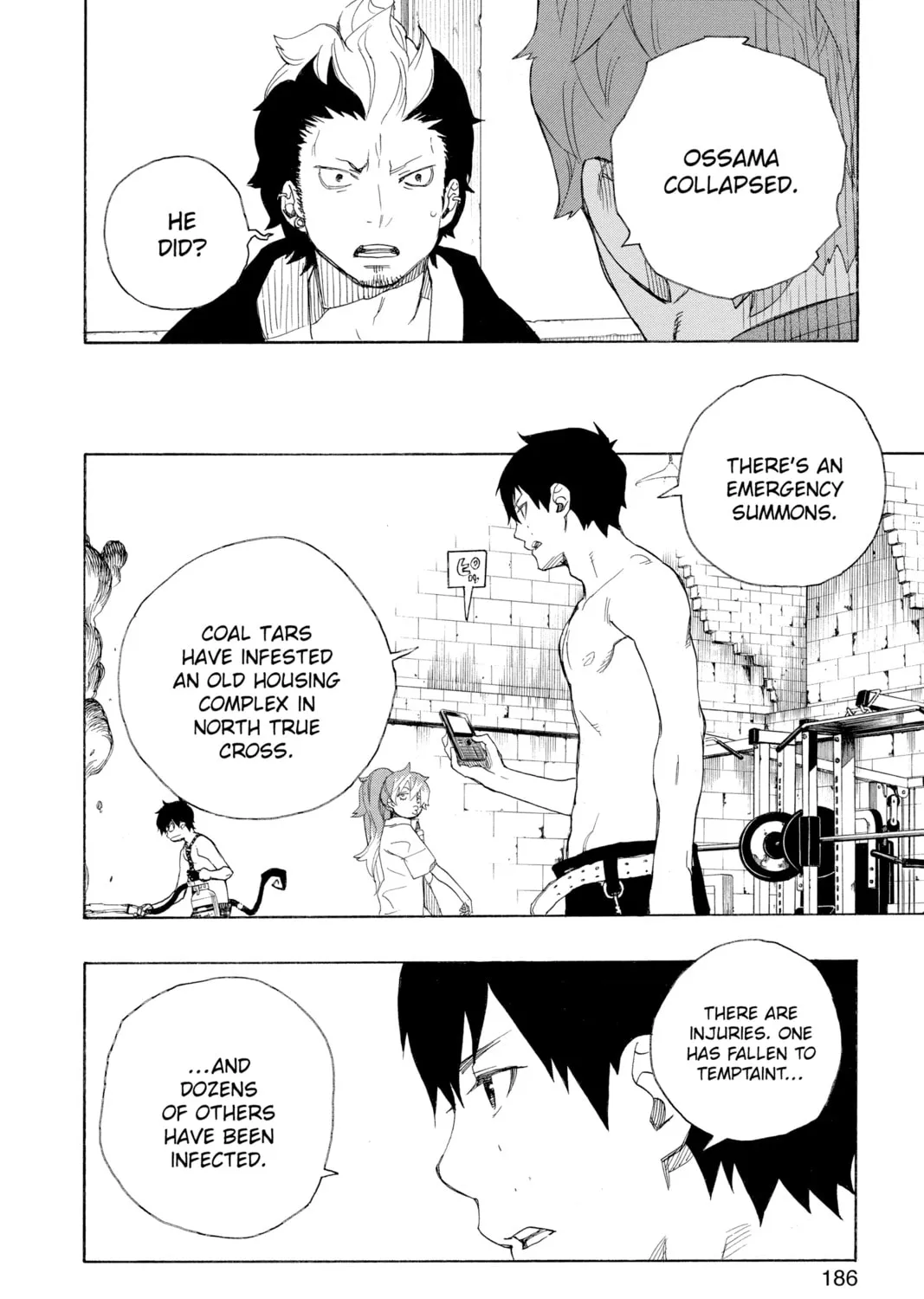 Read Blue Exorcist chapter 15 image 86 on Lezhin