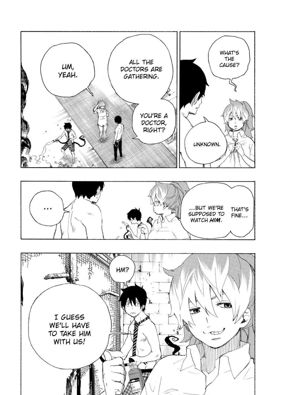 Read Blue Exorcist chapter 15 image 88 on Lezhin