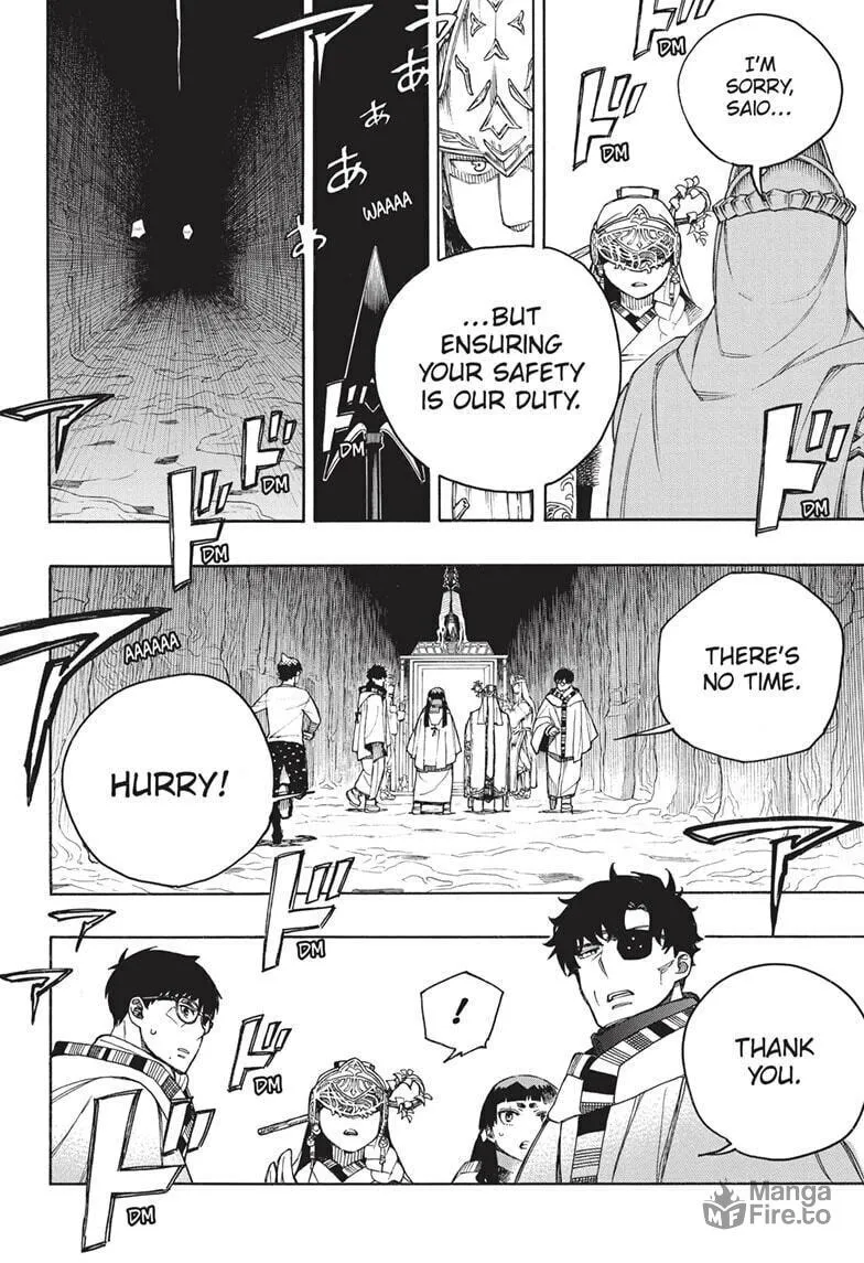 Read Blue Exorcist chapter 151 image 19 on Lezhin