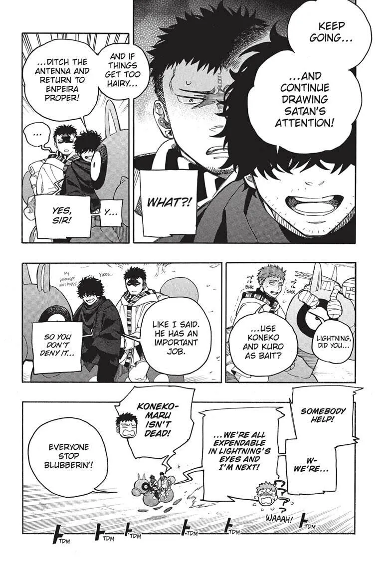 Read Blue Exorcist chapter 152 image 10 on Lezhin