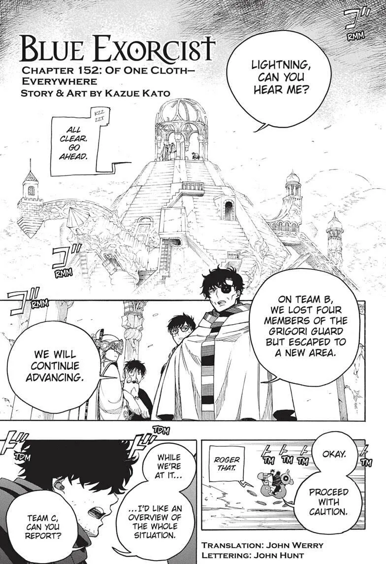 Read Blue Exorcist chapter 152 image 3 on Lezhin