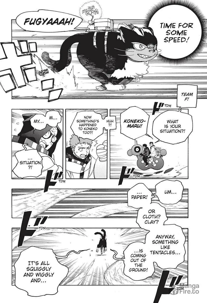 Read Blue Exorcist chapter 152 image 8 on Lezhin