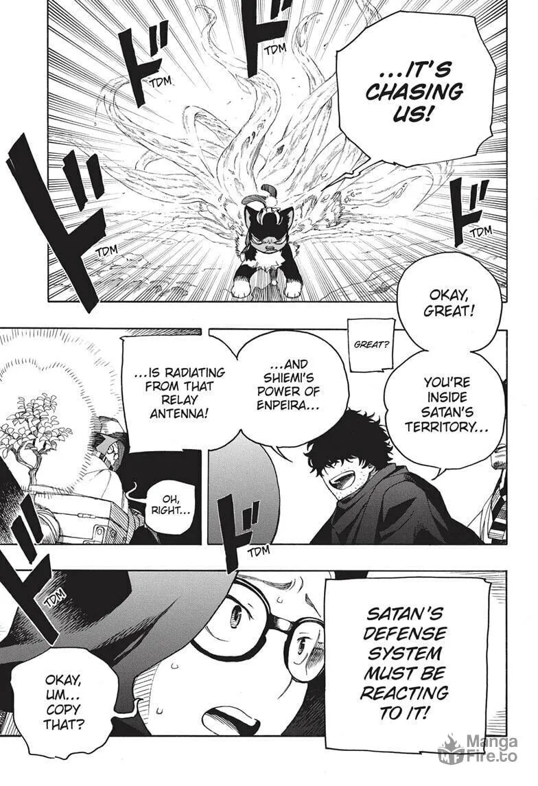 Read Blue Exorcist chapter 152 image 9 on Lezhin