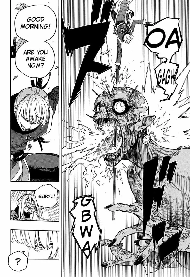 Read Blue Exorcist chapter 153 image 21 on Lezhin