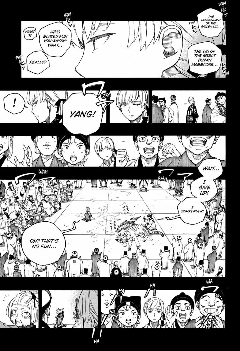Read Blue Exorcist chapter 153 image 36 on Lezhin