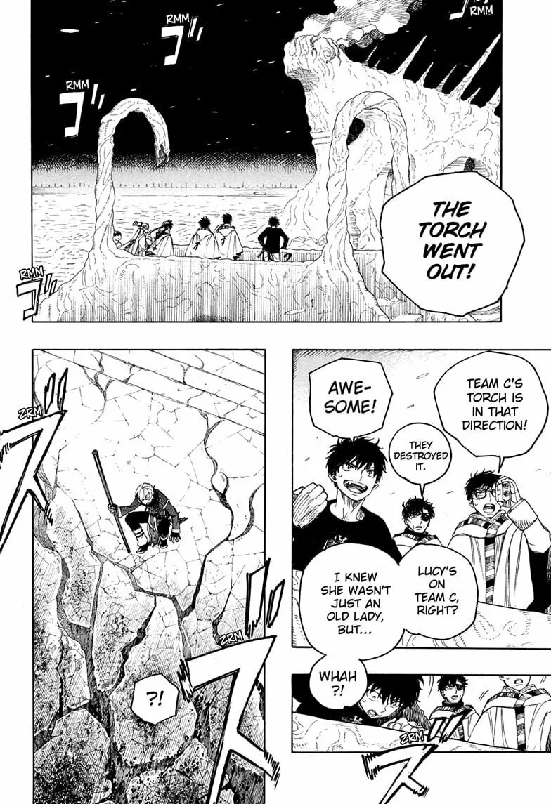 Read Blue Exorcist chapter 154 image 3 on Lezhin