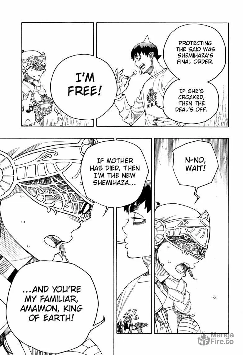 Read Blue Exorcist chapter 156 image 14 on Lezhin