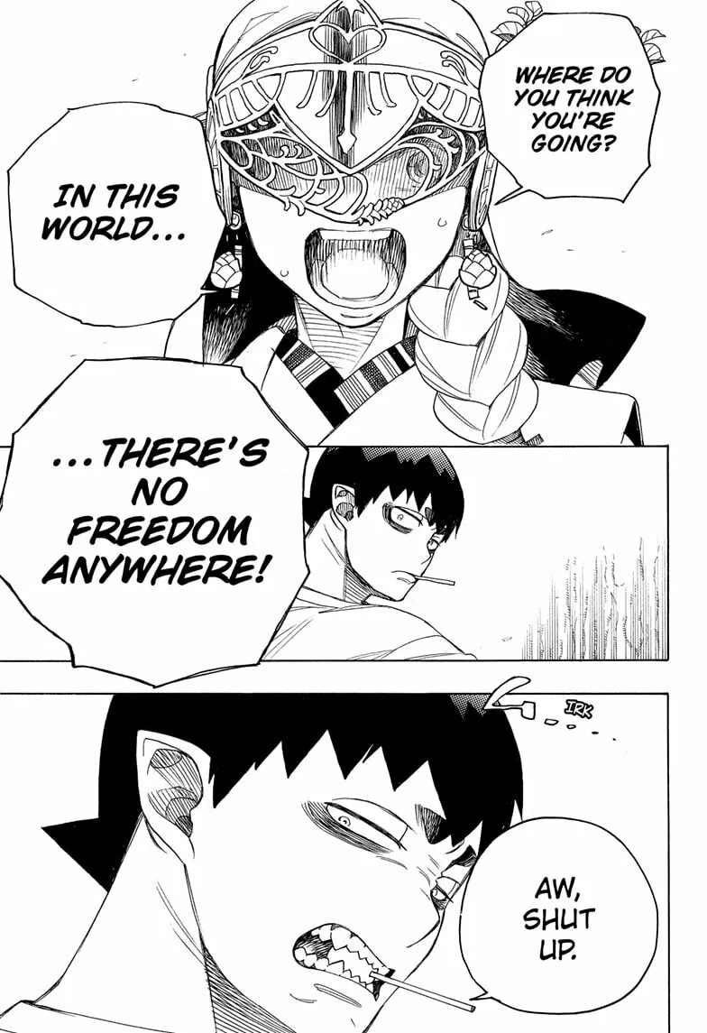Read Blue Exorcist chapter 156 image 16 on Lezhin