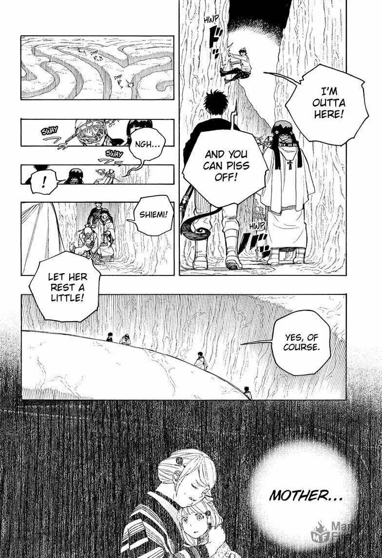 Read Blue Exorcist chapter 156 image 17 on Lezhin
