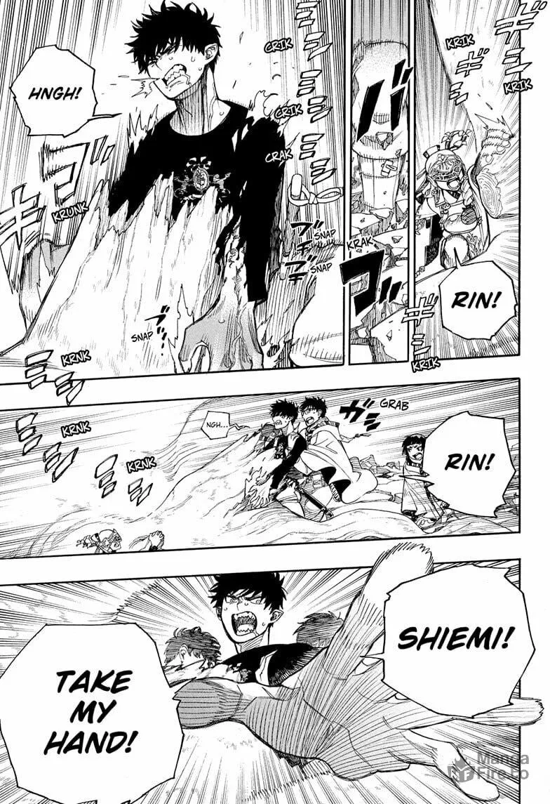 Read Blue Exorcist chapter 156 image 32 on Lezhin