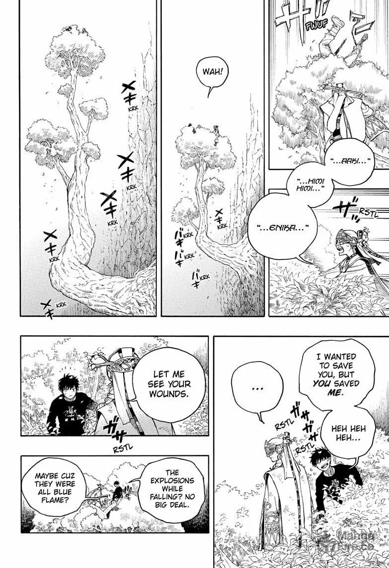 Read Blue Exorcist chapter 157 image 17 on Lezhin