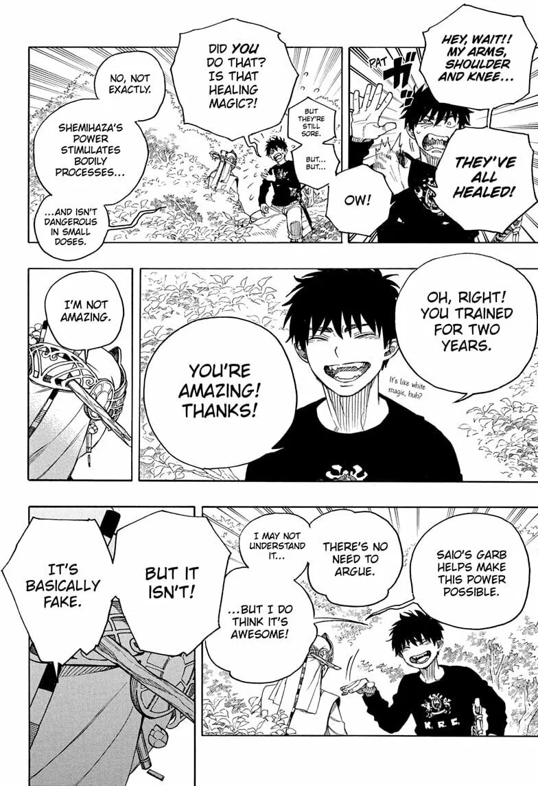 Read Blue Exorcist chapter 157 image 21 on Lezhin