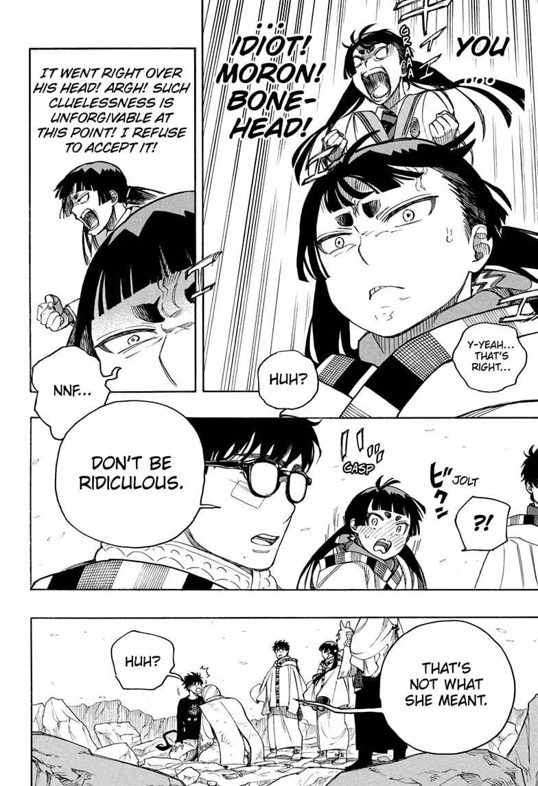 Read Blue Exorcist chapter 158 image 3 on Lezhin