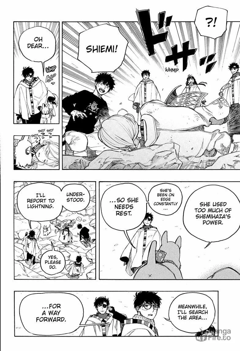 Read Blue Exorcist chapter 158 image 5 on Lezhin