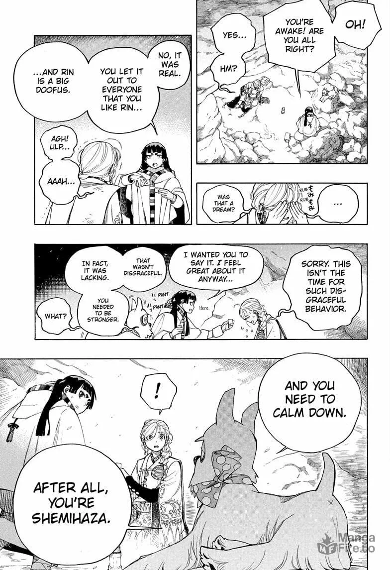 Read Blue Exorcist chapter 158 image 8 on Lezhin