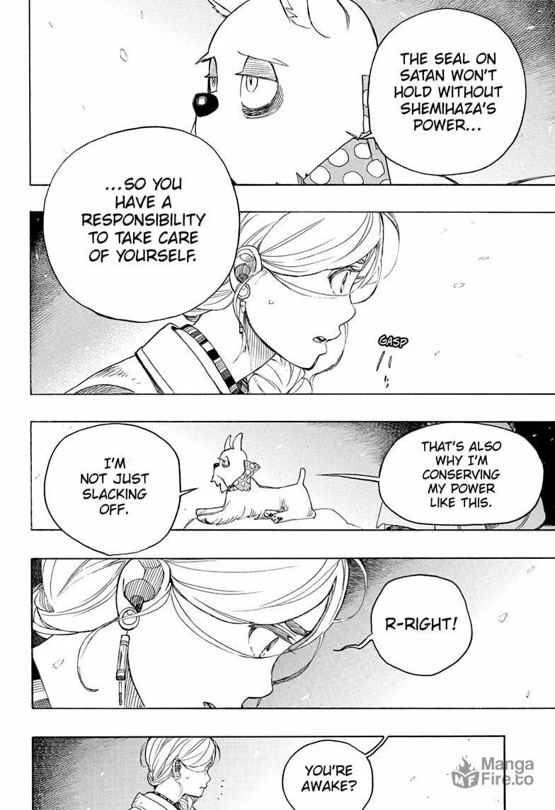 Read Blue Exorcist chapter 158 image 9 on Lezhin