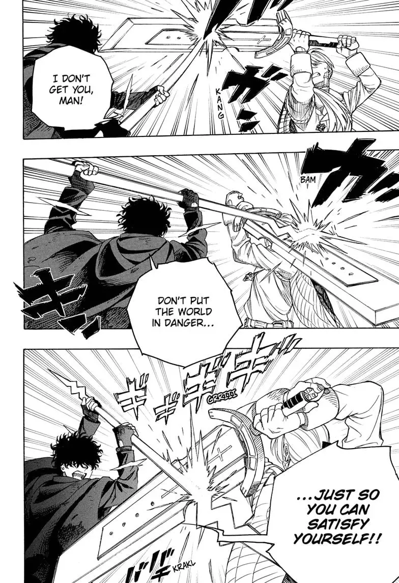 Read Blue Exorcist chapter 159 image 25 on Lezhin