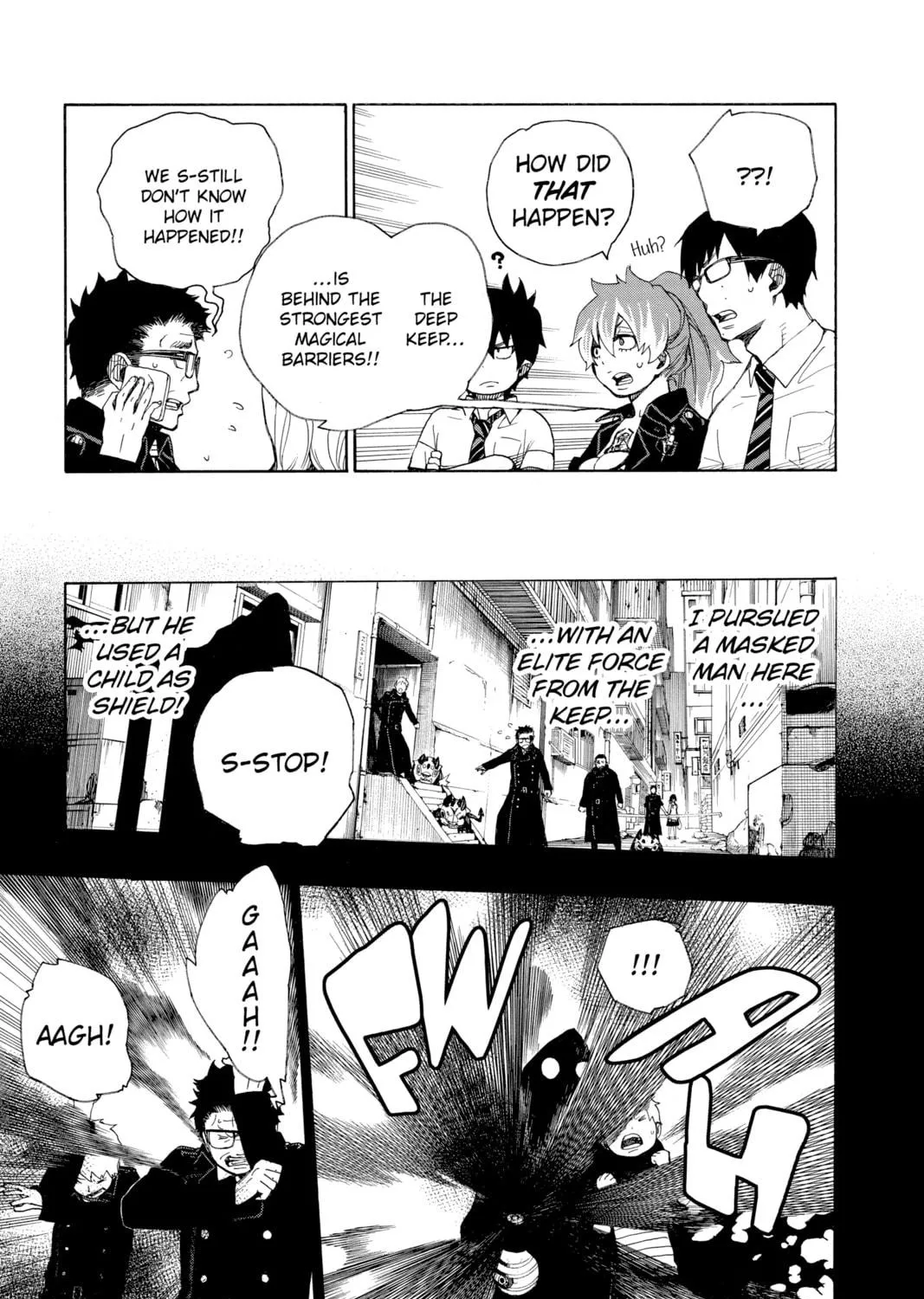 Read Blue Exorcist chapter 16 image 16 on Lezhin