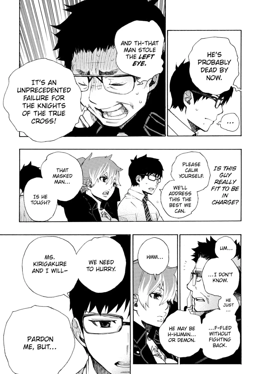 Read Blue Exorcist chapter 16 image 20 on Lezhin