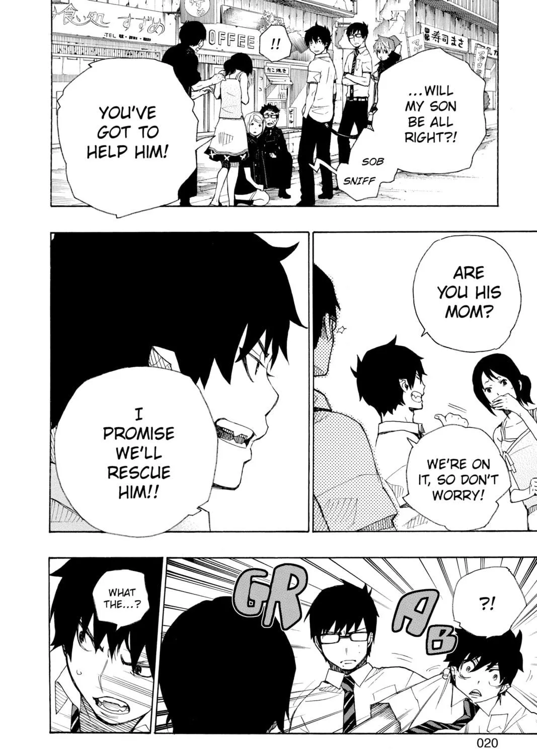 Read Blue Exorcist chapter 16 image 22 on Lezhin