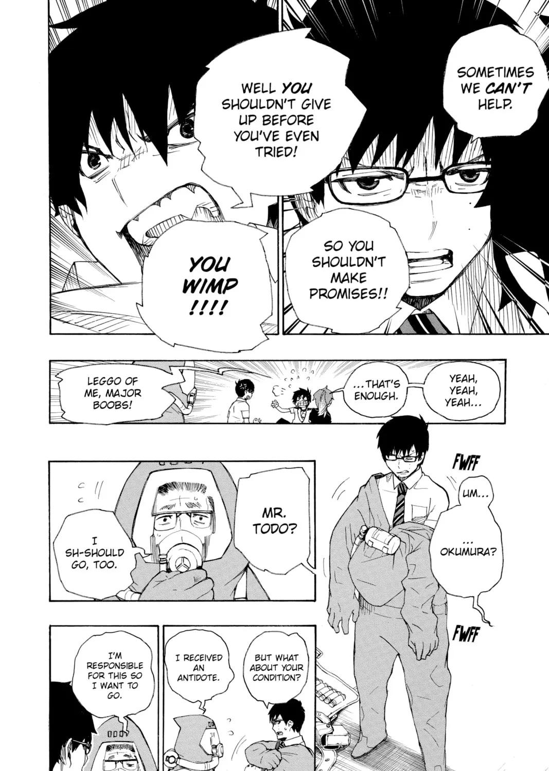 Read Blue Exorcist chapter 16 image 26 on Lezhin