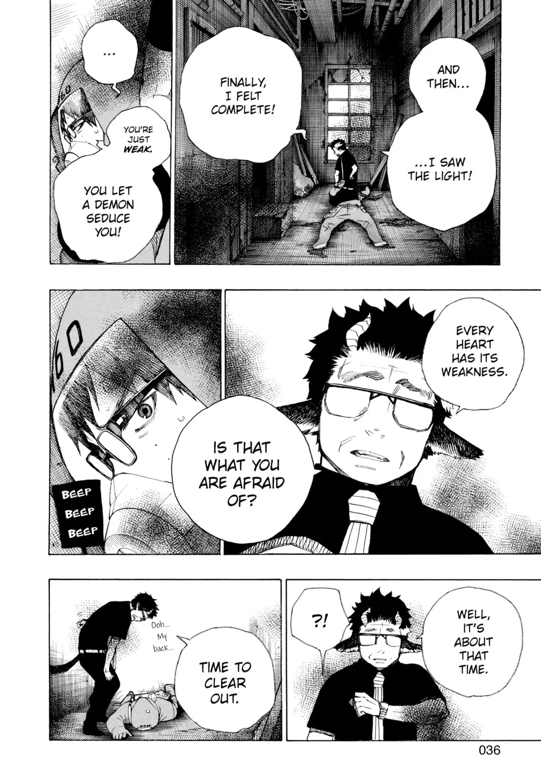 Read Blue Exorcist chapter 16 image 54 on Lezhin