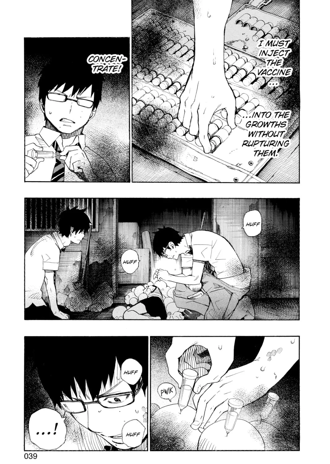 Read Blue Exorcist chapter 16 image 60 on Lezhin
