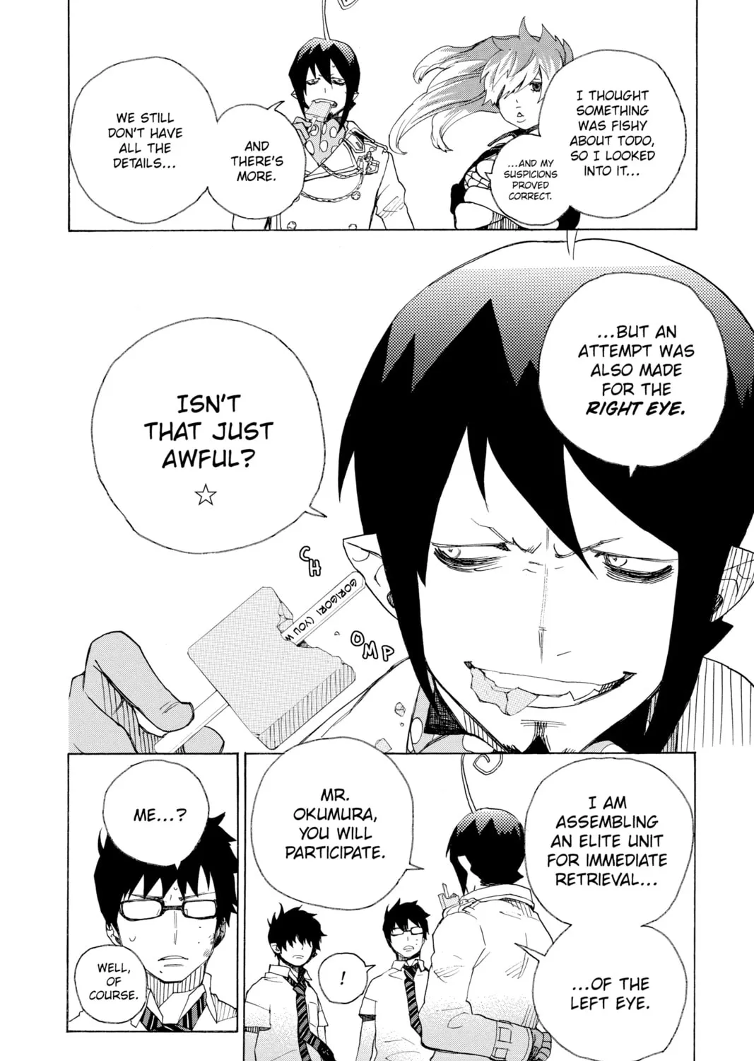 Read Blue Exorcist chapter 16 image 74 on Lezhin