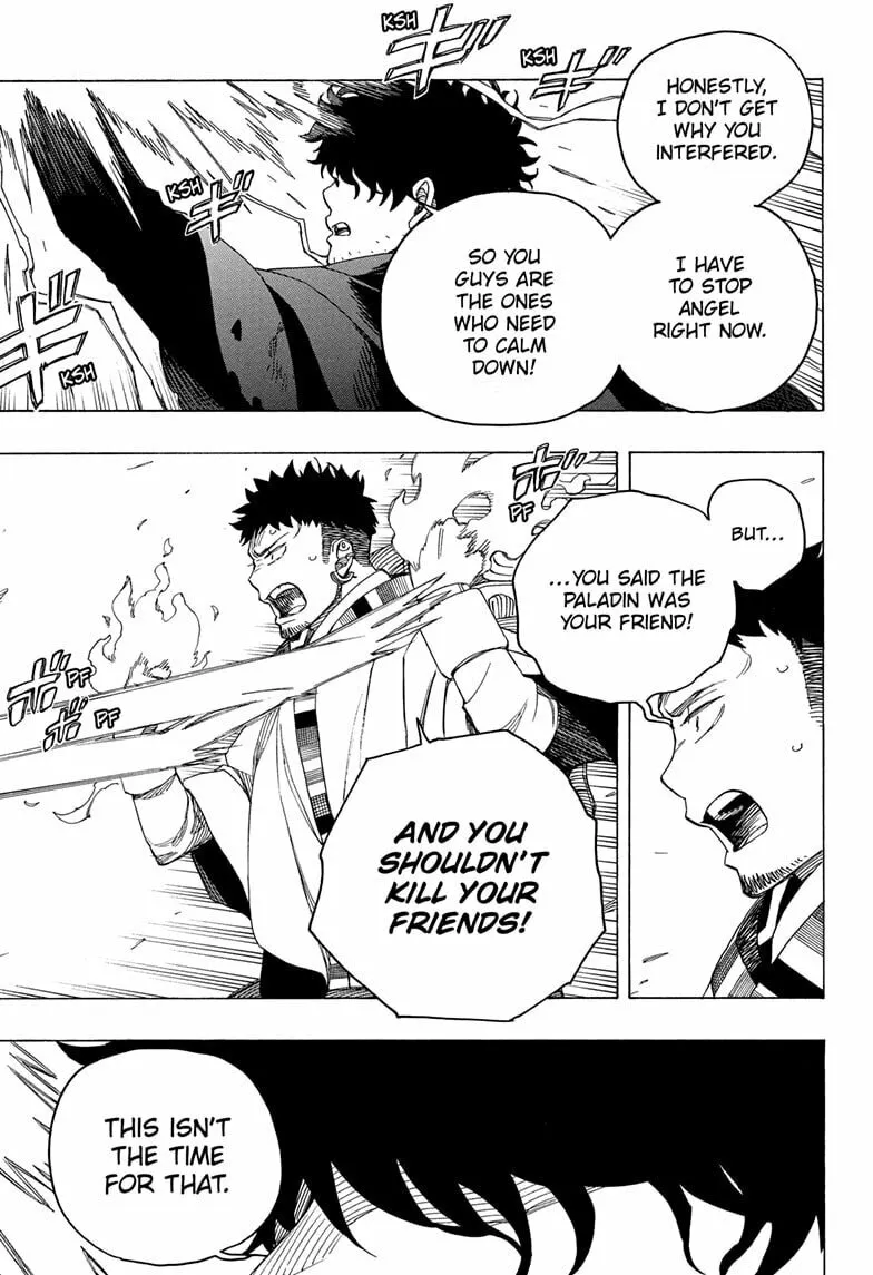 Read Blue Exorcist chapter 160 image 10 on Lezhin