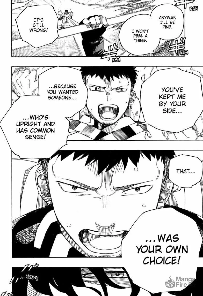 Read Blue Exorcist chapter 160 image 11 on Lezhin