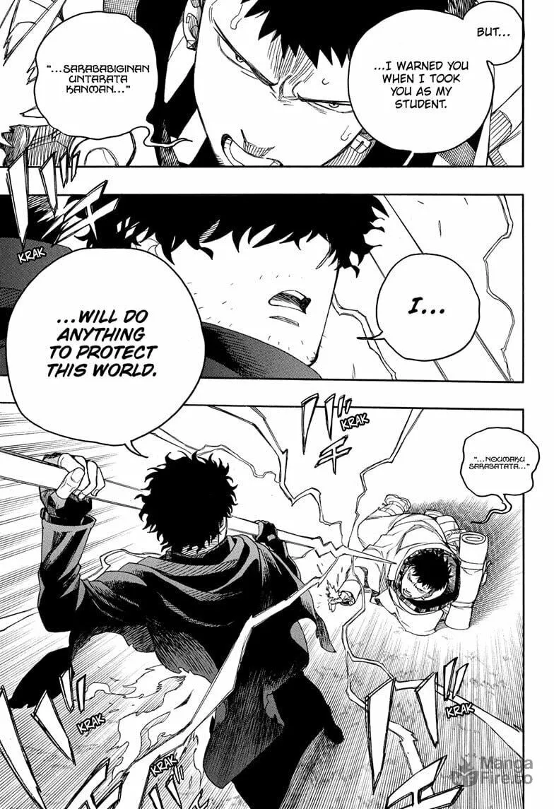 Read Blue Exorcist chapter 160 image 2 on Lezhin