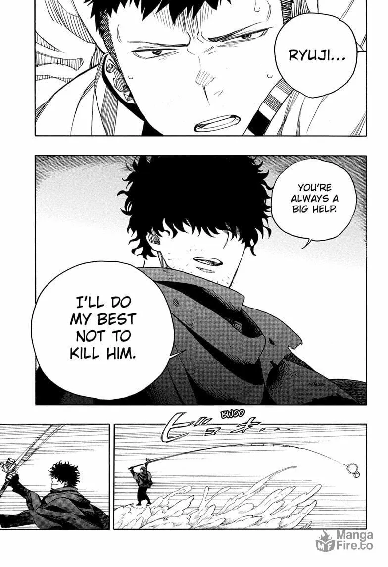 Read Blue Exorcist chapter 160 image 26 on Lezhin