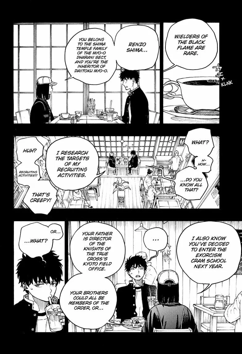 Read Blue Exorcist chapter 161 image 1 on Lezhin