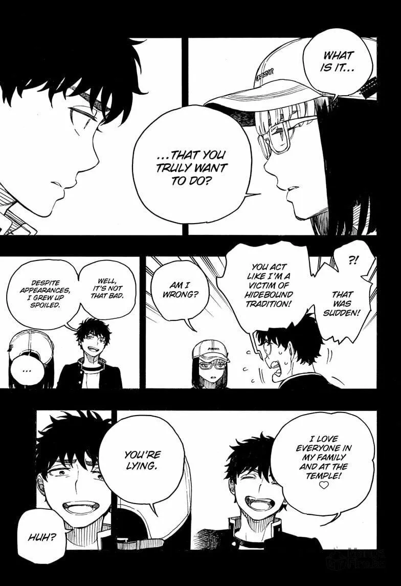 Read Blue Exorcist chapter 161 image 2 on Lezhin
