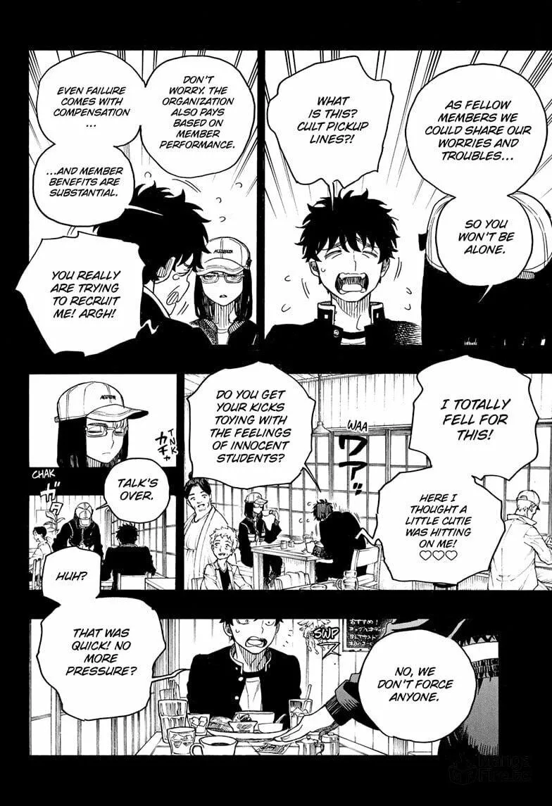 Read Blue Exorcist chapter 161 image 5 on Lezhin