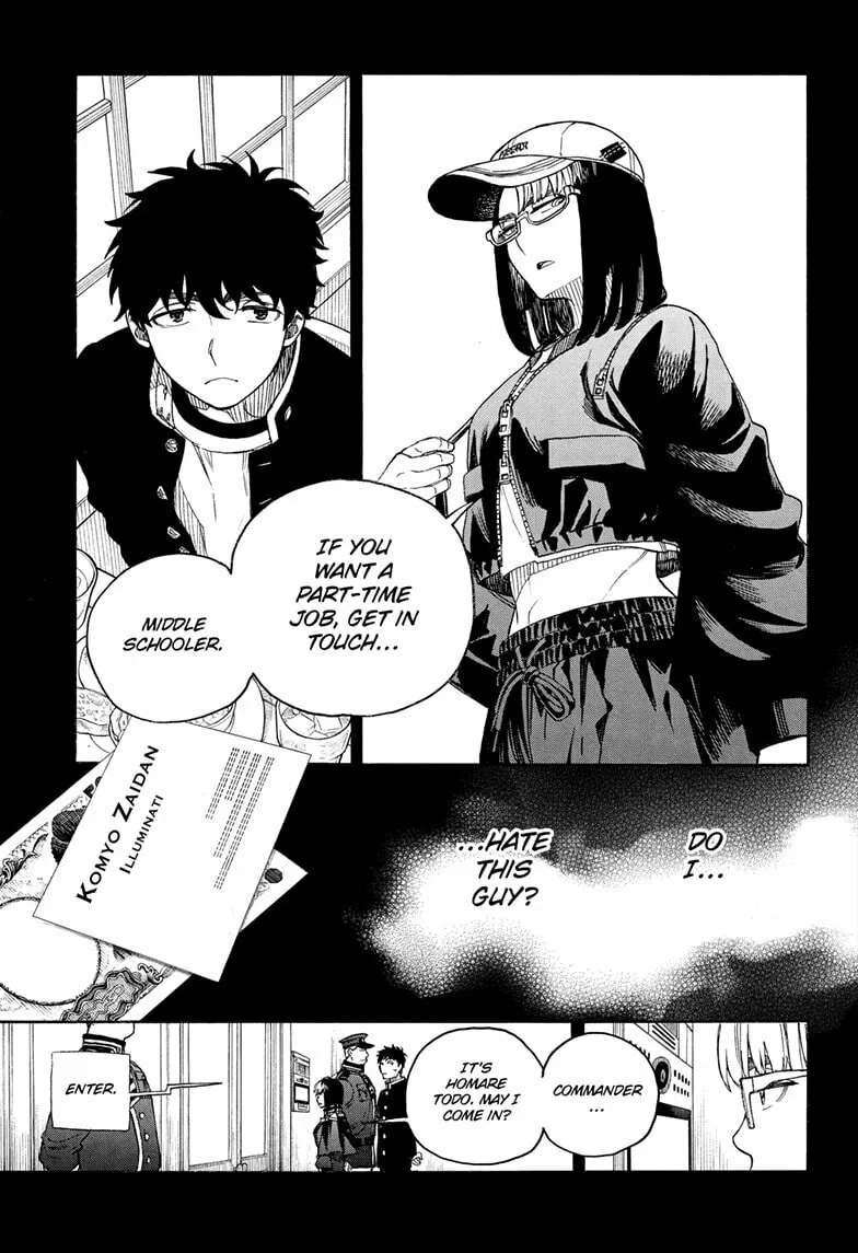 Read Blue Exorcist chapter 161 image 6 on Lezhin