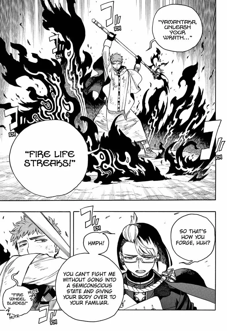 Read Blue Exorcist chapter 162 image 4 on Lezhin