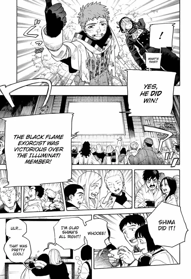 Read Blue Exorcist chapter 163 image 18 on Lezhin