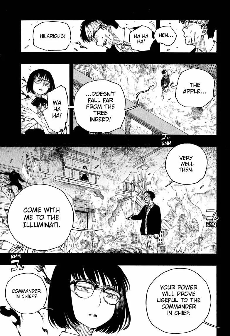 Read Blue Exorcist chapter 163 image 8 on Lezhin