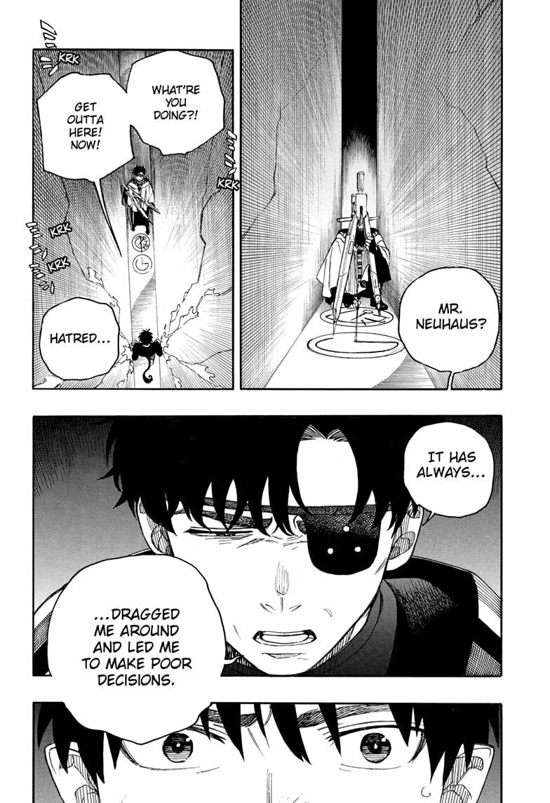 Read Blue Exorcist chapter 164 image 33 on Lezhin
