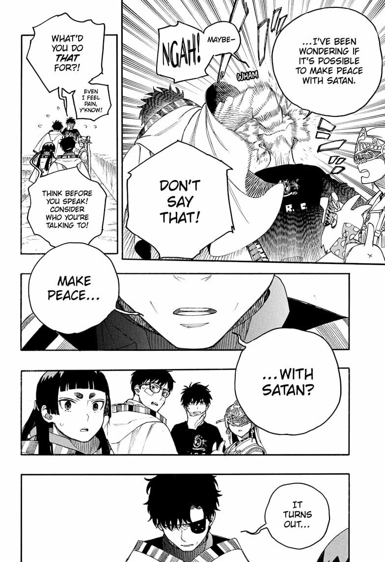 Read Blue Exorcist chapter 164 image 5 on Lezhin