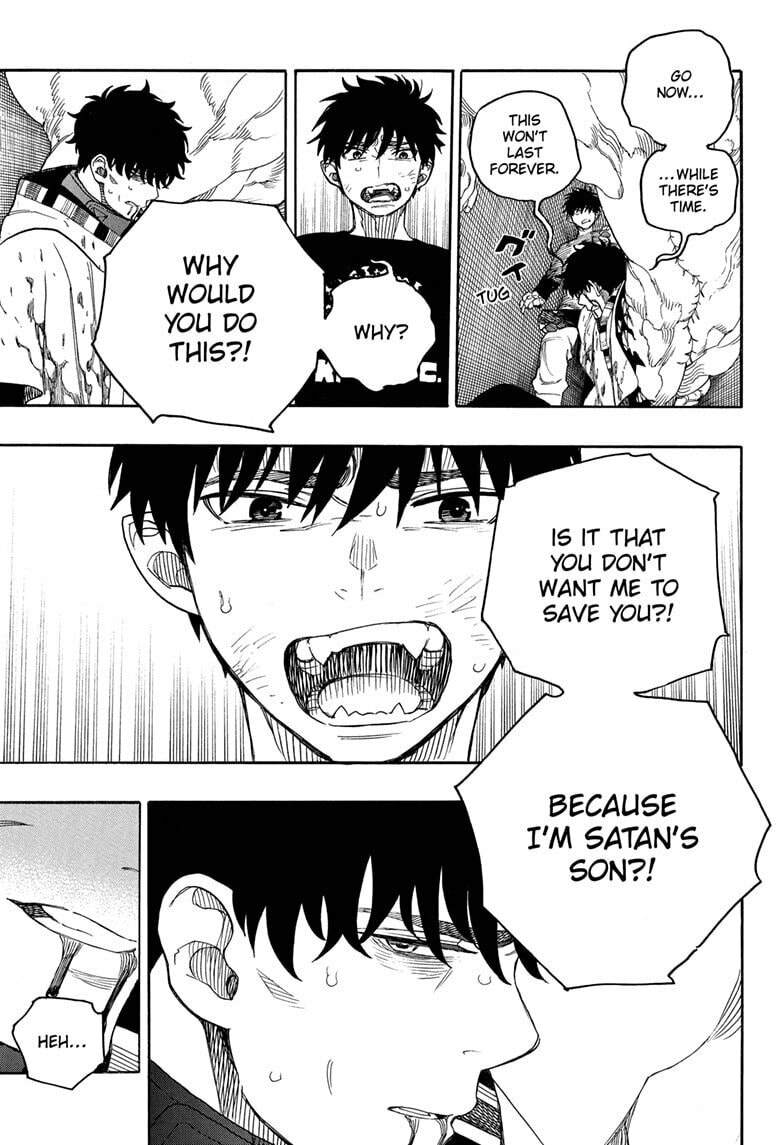 Read Blue Exorcist chapter 165 image 10 on Lezhin