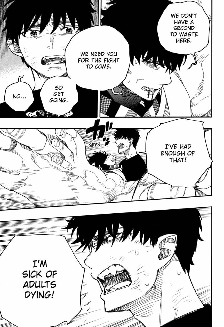 Read Blue Exorcist chapter 165 image 12 on Lezhin