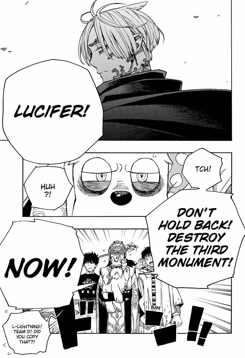 Read Blue Exorcist chapter 165 image 26 on Lezhin