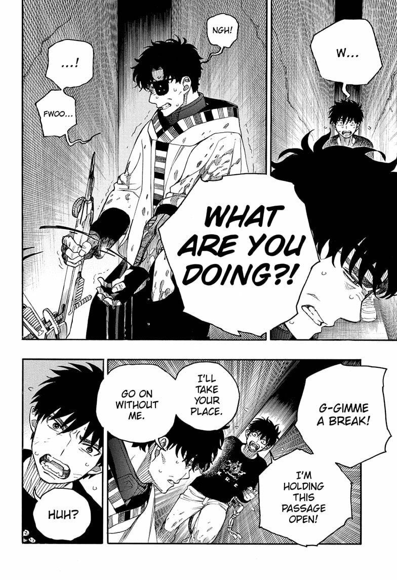 Read Blue Exorcist chapter 165 image 3 on Lezhin