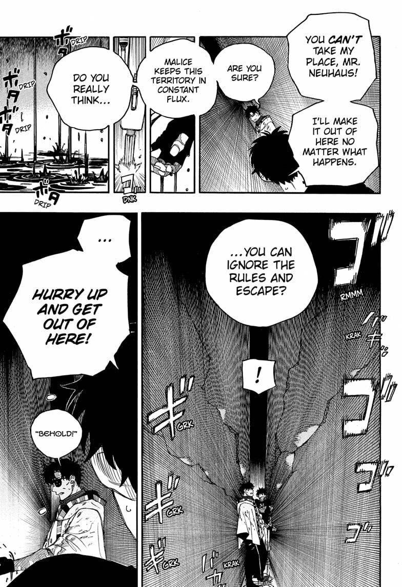 Read Blue Exorcist chapter 165 image 4 on Lezhin